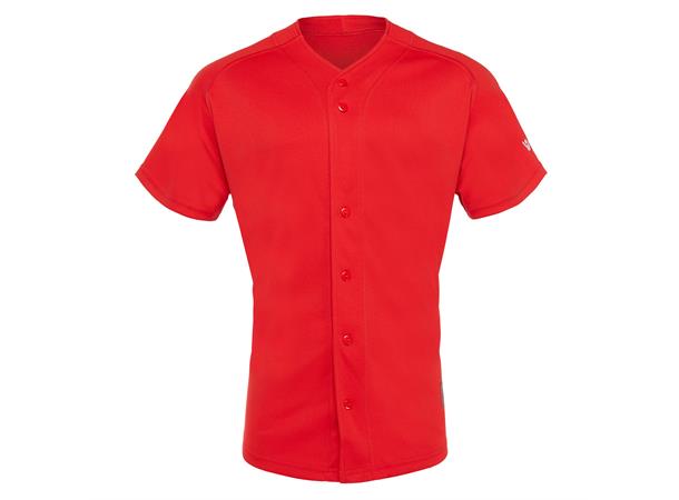 Diamond Evo Baseball Jersey RED S Klassisk Baseballdrakt 