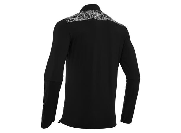 Tiber 1/4 Zip Top BLK/WHT M Stilren treningsgenser - Unisex 