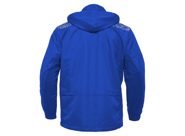 Lahti Showerjacket BLÅ/HVIT S Vann- og vindavstøtende jakke - Unisex 