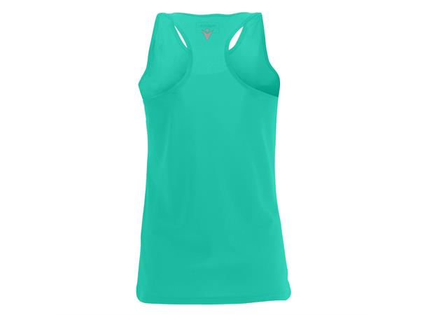 Dolly Singlet TRQ/BLK XS Løpesinglet for dame 