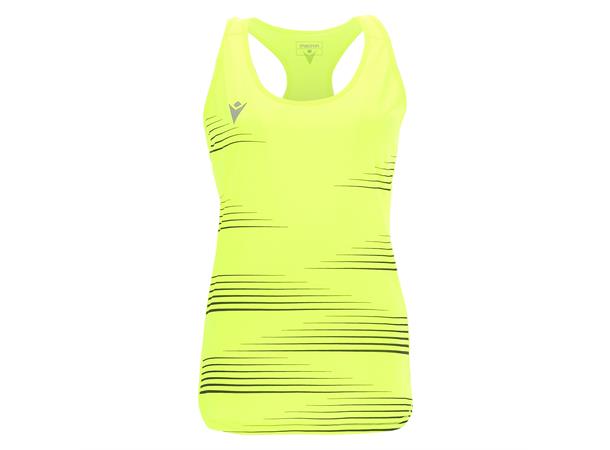 Dolly Singlet NYEL/BLK XS Løpesinglet for dame 