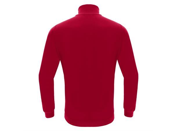 Beat Full Zip Sweathshirt RED 3XS Fritidsjakke i børstet fleece - Unisex 