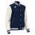 Fiddle varsity college NAV/WHT M Collegejakke - Unisex 