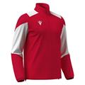 Cuzco Training 1/4 Zip Top RED/WHT M Teknisk treningsgenser - Unisex