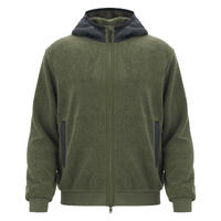 Sapporo Icon full zip teddy MGRN S Fullzip Fleecejakke - Unisex