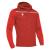 Aether Hoody Full Zip Top RED/WHT XXS Utgående modell 